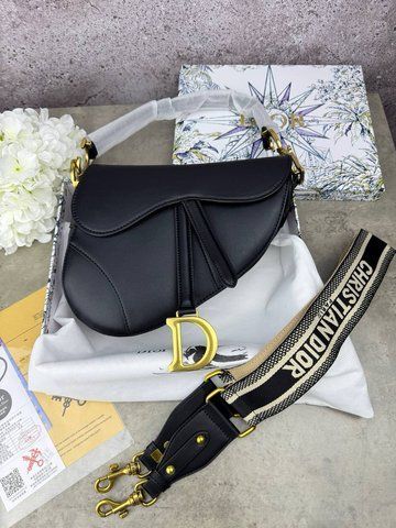 Модель в стилі Dior Saddle Black 25см P6028 фото