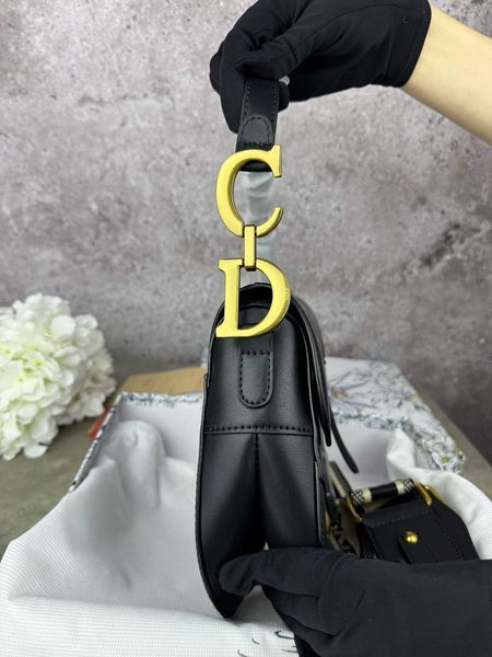 Модель в стилі Dior Saddle Black 25см P6028 фото