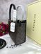 Сумка в стилі Coach Cally Black/Brown P9025 фото 5