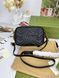 Сумка в стилі Gucci Black Gold P11029 фото 6