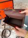 Сумка в стилі Hermes Kelly 25 Chocolate Gold P15048 фото 4