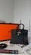 Модель в стилі Hermes Birkin Black 25 147-2 фото 1