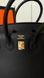Модель в стилі Hermes Birkin Black 25 147-2 фото 10