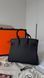 Модель в стилі Hermes Birkin Black 25 147-2 фото 5
