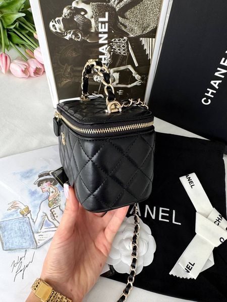 Модель в стилі Chanel Black Gold 17см  P10017 фото