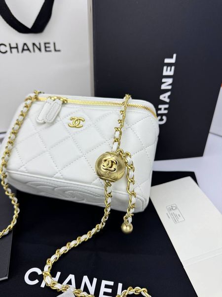 Модель в стилі Chanel White Gold (дзеркало) 17 см P10088 фото