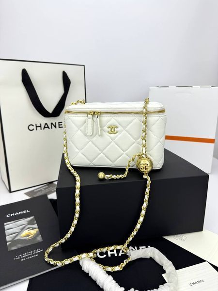 Модель в стилі Chanel White Gold (дзеркало) 17 см P10088 фото