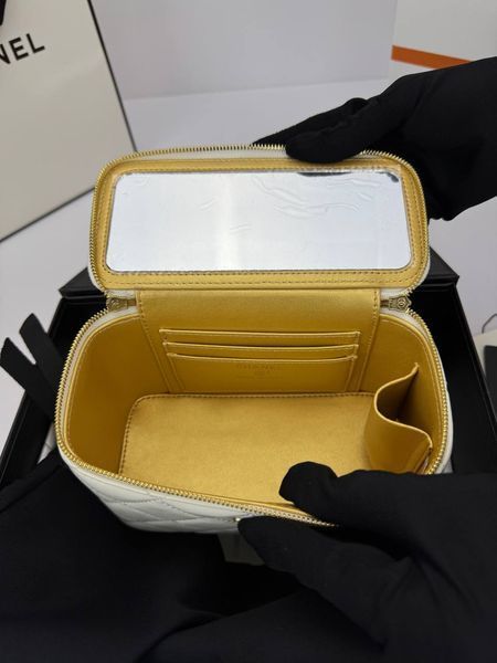 Модель в стилі Chanel White Gold (дзеркало) 17 см P10088 фото