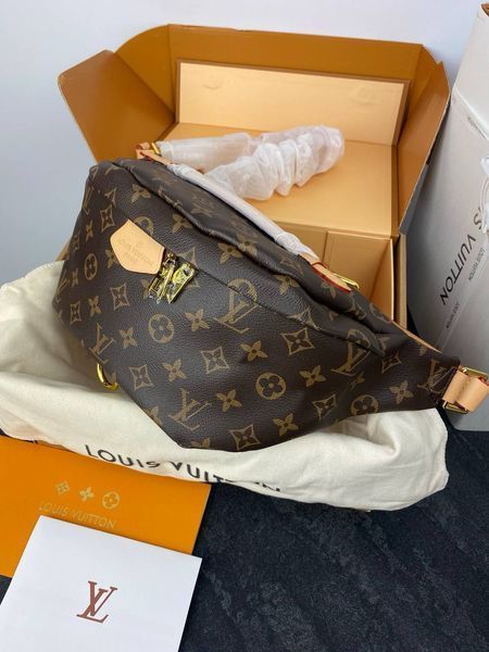 Модель в стилі Louis Vuitton Bumbag Brown 30 см P1008 фото