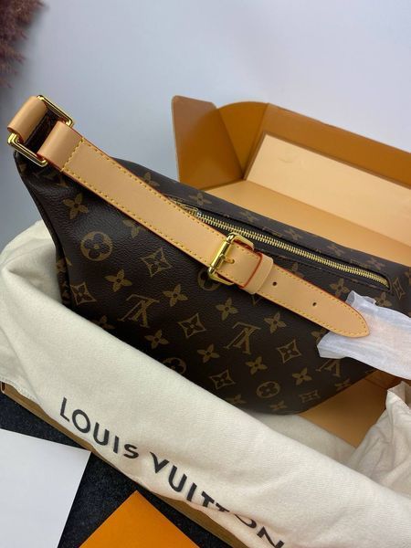 Модель в стилі Louis Vuitton Bumbag Brown 30 см P1008 фото