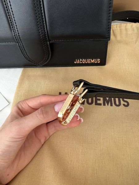 Сумка в стилі Jacquemus Black P12004 фото