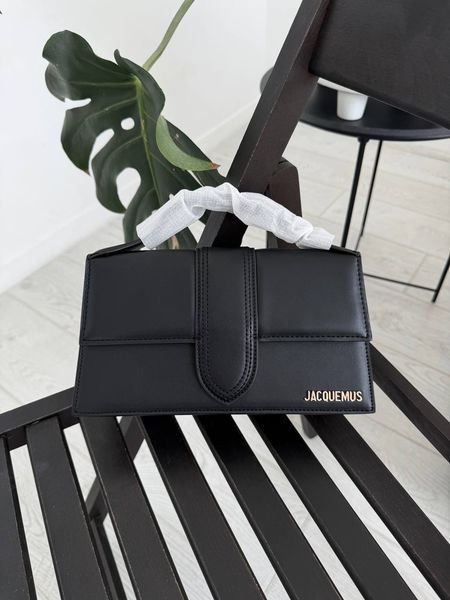 Сумка в стилі Jacquemus Black P12004 фото