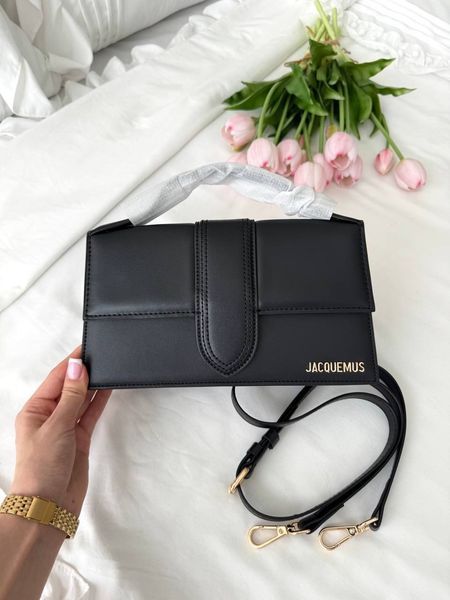 Сумка в стилі Jacquemus Black P12004 фото