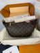 Модель в стилі Louis Vuitton Bumbag Brown 30 см P1008 фото 2