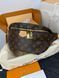 Модель в стилі Louis Vuitton Bumbag Brown 30 см P1008 фото 8