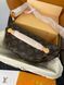 Модель в стилі Louis Vuitton Bumbag Brown 30 см P1008 фото 4
