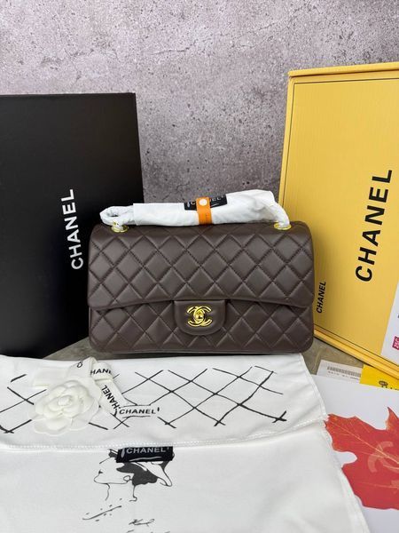 Модель в стилі Chanel Chocolate Gold 25 см P10044 фото