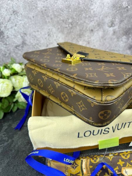 Модель в стилі Louis Vuitton Pochette Metis Brown P1023 фото