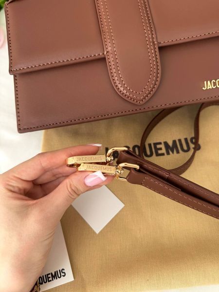 Сумка в стилі Jacquemus Chocolate P12007 фото