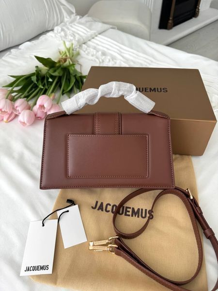 Сумка в стилі Jacquemus Chocolate P12007 фото