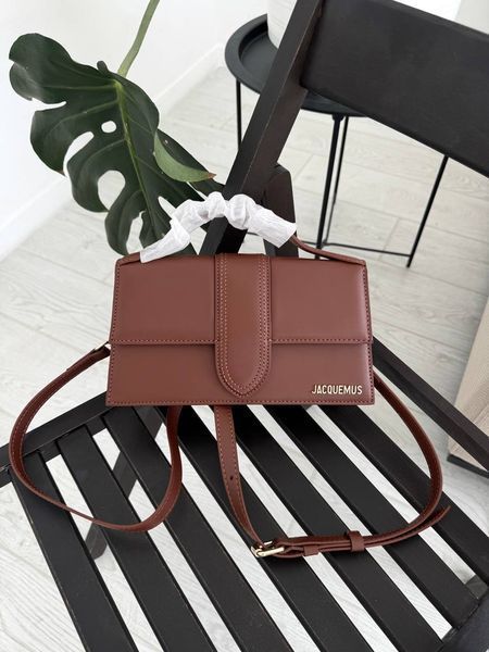 Сумка в стилі Jacquemus Chocolate P12007 фото