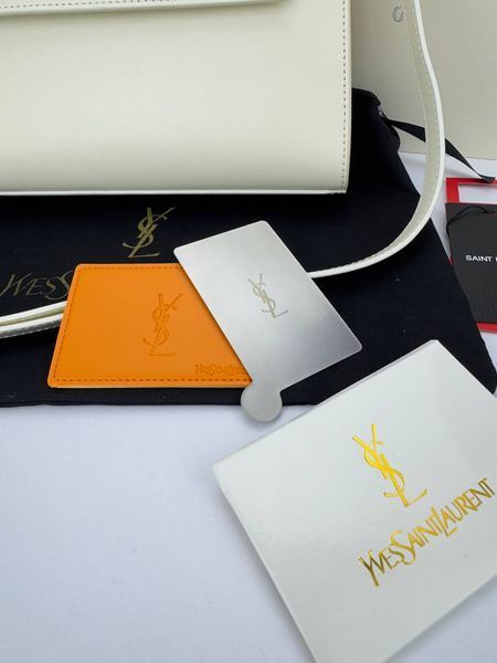 Сумка в стилі Yves Saint Laurent Manhattan Milk Gold P5031 фото