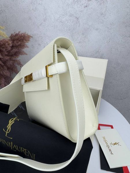 Сумка в стилі Yves Saint Laurent Manhattan Milk Gold P5031 фото