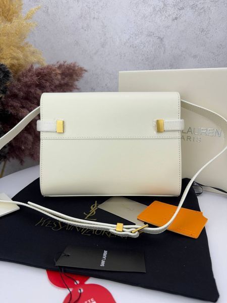 Сумка в стилі Yves Saint Laurent Manhattan Milk Gold P5031 фото