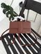 Сумка в стилі Jacquemus Chocolate P12007 фото 2