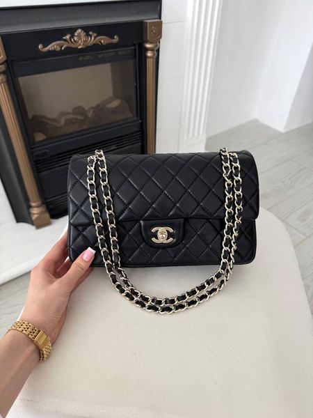 Модель в стилі Chanel Black Gold P10145 фото