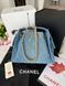 Модель в стилі Chanel Denim Gold P10154 фото 2