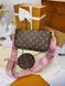 Модель в стилі Louis Vuitton Multi Pochette Brown/Pink P1053 фото 3
