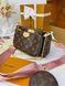 Модель в стилі Louis Vuitton Multi Pochette Brown/Pink P1053 фото 6