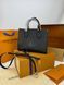 Модель в стилі Louis Vuitton Onthego PM Black 25см  P1044 фото 1