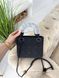 Сумка в стилі Dior Lady Mini Total Black P6066 фото 4
