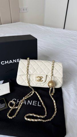Модель в стилі Chanel Milk Gold 20см 148-1 фото