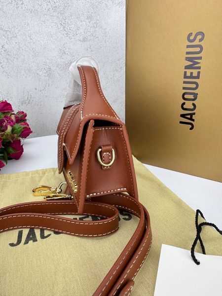 Сумка в стилі Jacquemus mini Brown P12010 фото