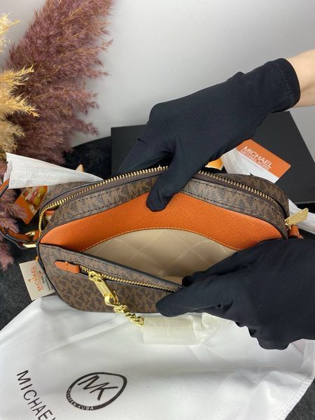 Сумка в стилі  Michael Kors Brown  P16002 фото