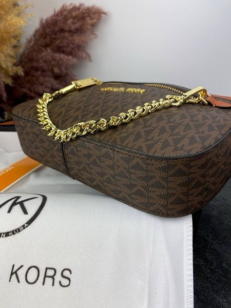 Сумка в стилі  Michael Kors Brown  P16002 фото