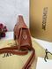 Сумка в стилі Jacquemus mini Brown P12010 фото 3