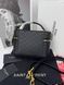 Сумка в стилі Yves Saint Laurent Gaby vanity Black/Gold P5037 фото 3