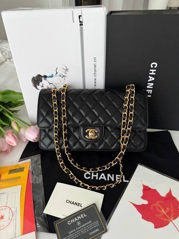 Модель в стилі Chanel Black Gold Texture 25 см P10032 фото