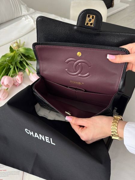 Модель в стилі Chanel Black Gold Texture 25 см P10032 фото