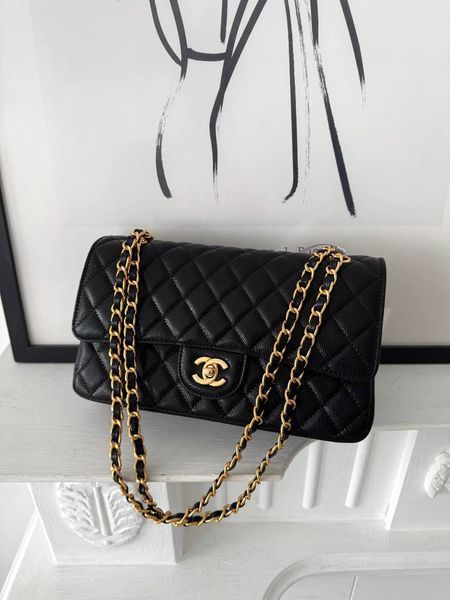 Модель в стилі Chanel Black Gold Texture 25 см P10032 фото