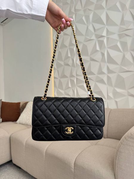 Модель в стилі Chanel Black Gold Texture 25 см P10032 фото