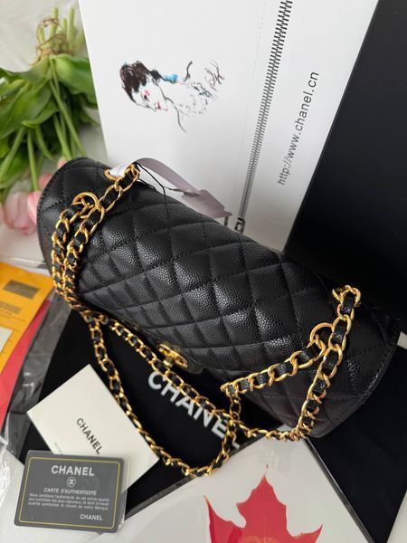 Модель в стилі Chanel Black Gold Texture 25 см P10032 фото