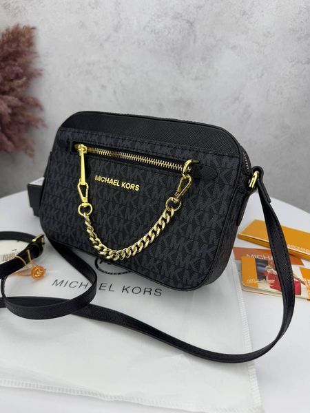 Сумка в стилі Michael Kors Black P16005 фото