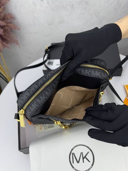 Сумка в стилі Michael Kors Black P16005 фото