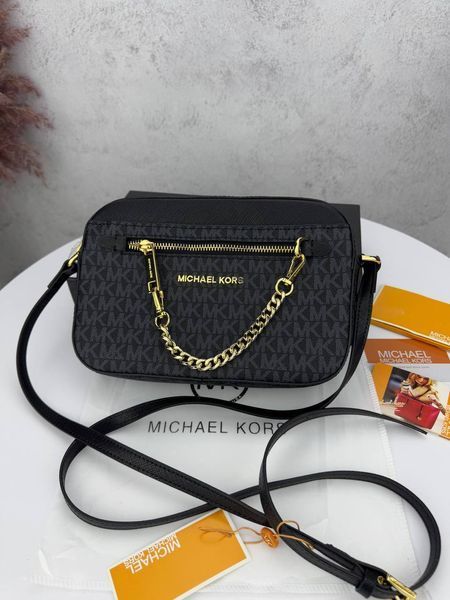 Сумка в стилі Michael Kors Black P16005 фото