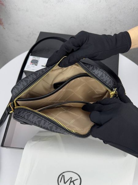 Сумка в стилі Michael Kors Black P16005 фото